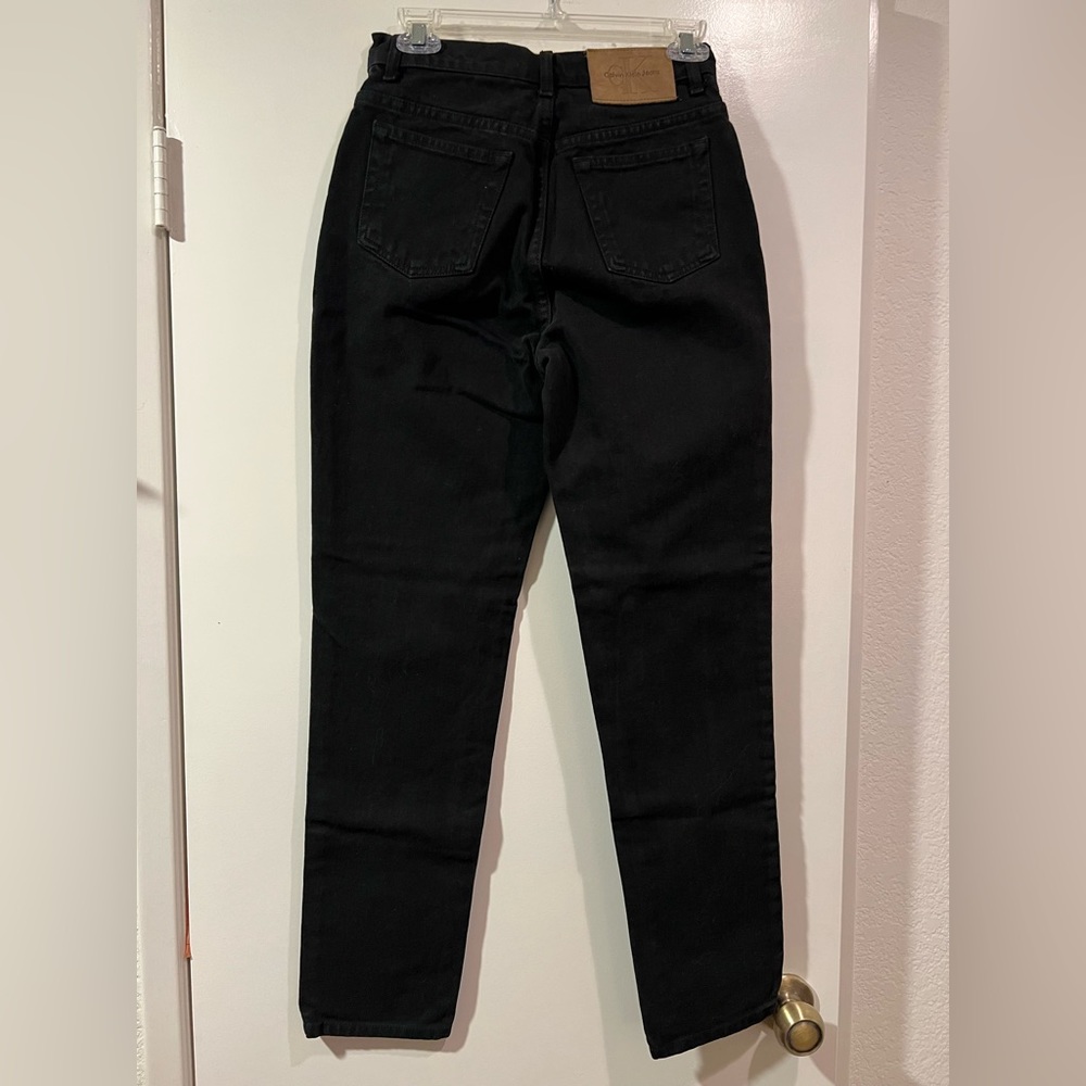 Vintage Calvin Klein black jeans - size 4